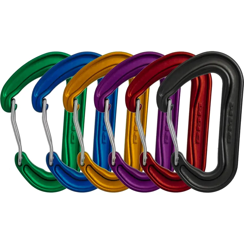 DMM Wisp Carabiner - Assorted Colour 6 Pack