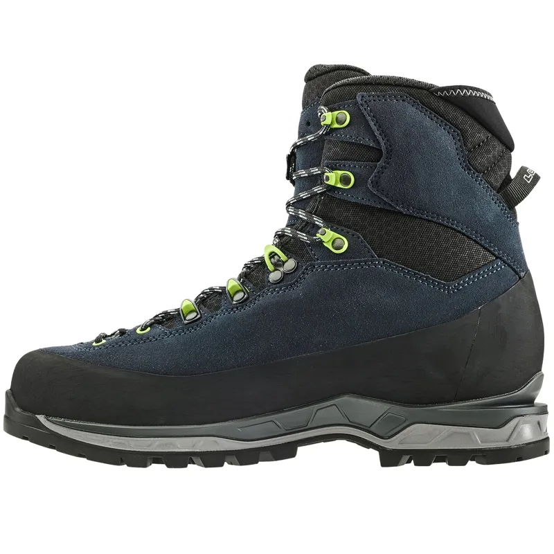 Lowa Mens Cevedale Pro GTX Mid Boots - Navy-Lime-1