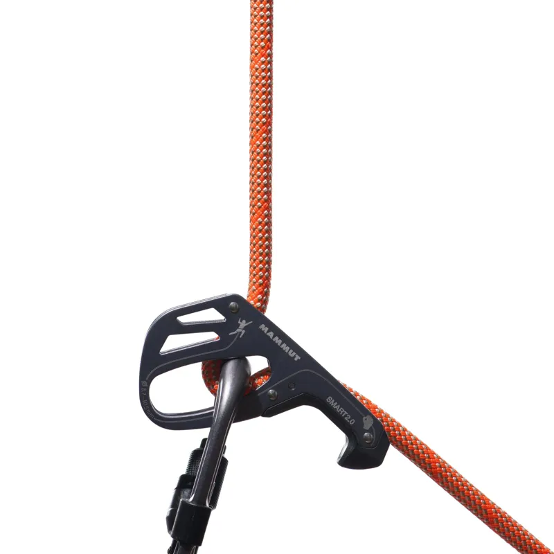 Mammut 9.8 Crag Classic Rope - 50m - Orange-White-1