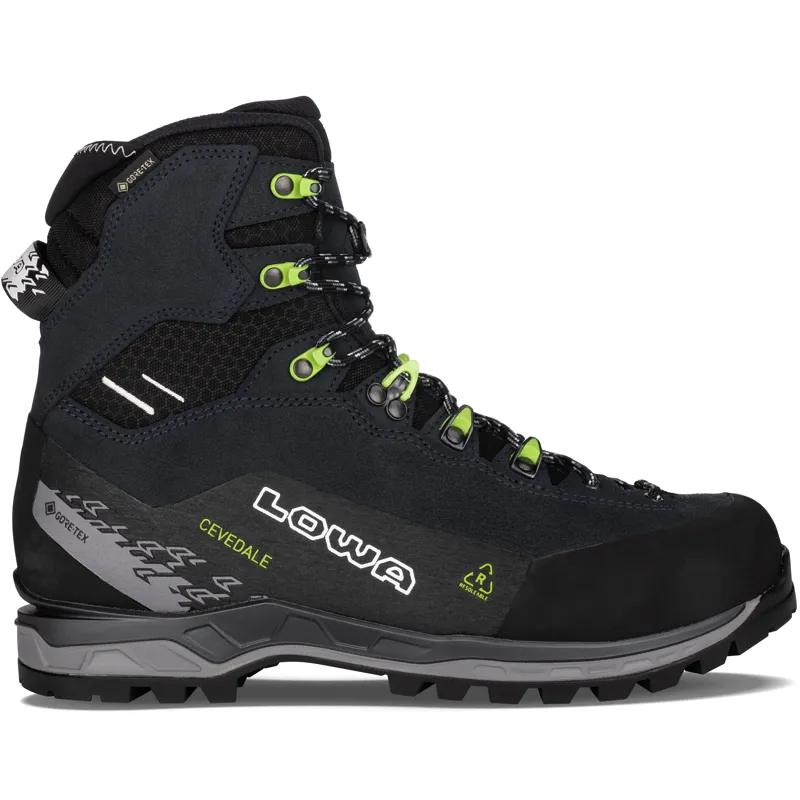 Lowa Mens Cevedale Pro GTX Mid Boots - Navy-Lime