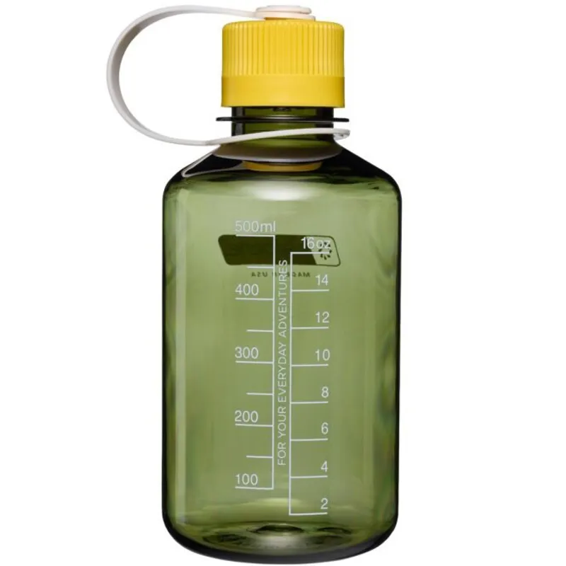 Nalgene Tritan Sustain Narrow Mouth Bottle - 0.5L - Oil Green-Freesia-1