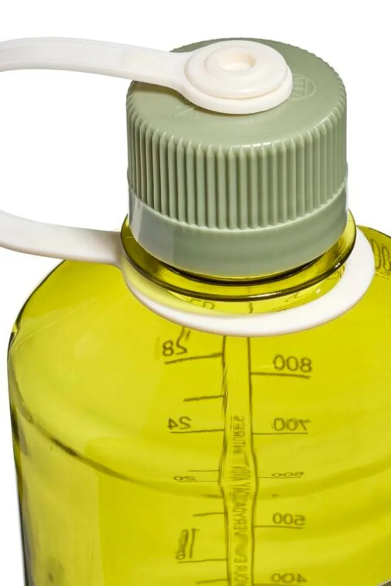 Nalgene Tritan Sustain Narrow Mouth Bottle - 1L - Endive-Oil Green-2