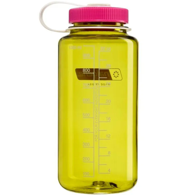 Nalgene Tritan Sustain Wide Mouth Bottle - 1L - Endive-Fuchsia Purple-1