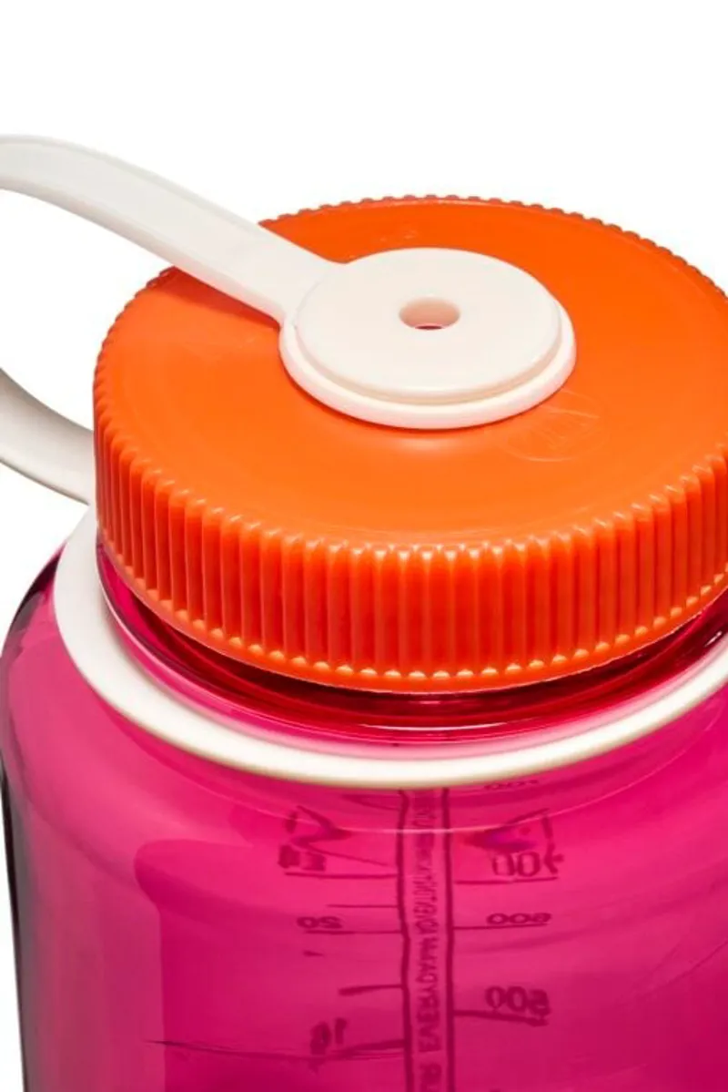 Nalgene Tritan Sustain Wide Mouth Bottle - 1L - Fuschia Purple-Flame-2