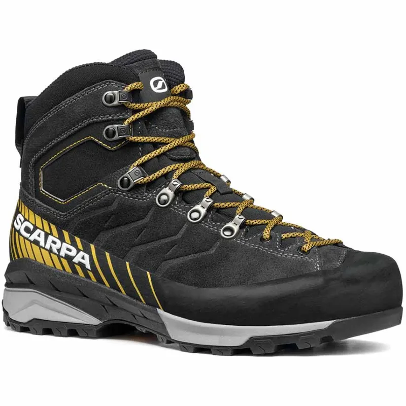Scarpa Mens Mescalito Trek GTX Boots - Dark Anthracite-Mustard