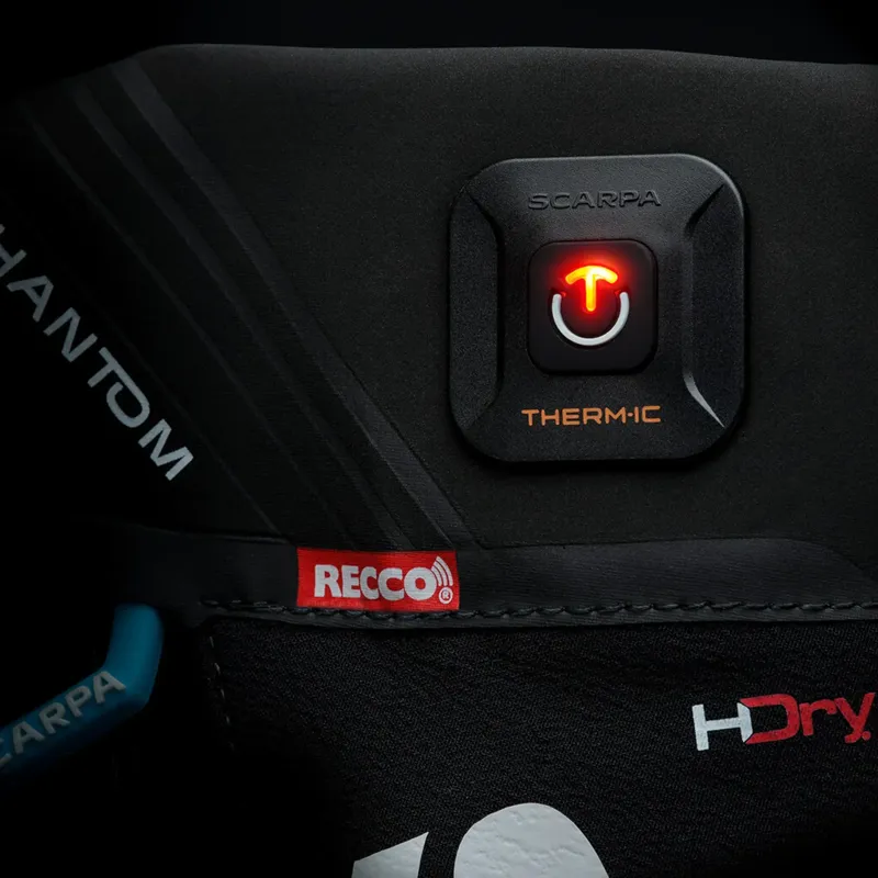 Scarpa Mens Phantom 8000 HD Boot - Thermic Black-Bright Orange-11