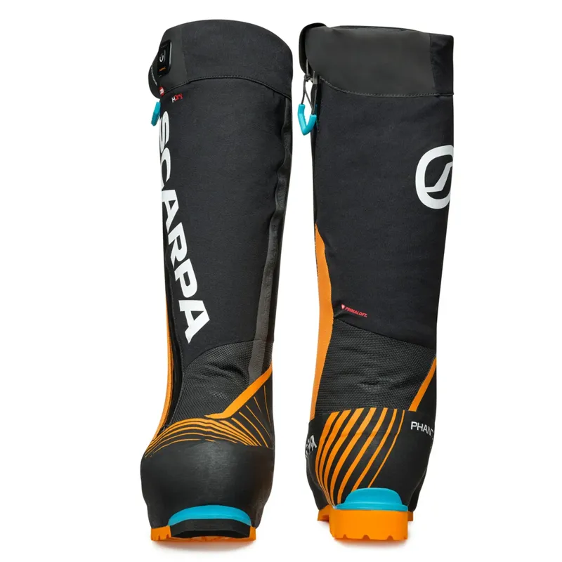 Scarpa Mens Phantom 8000 HD Boot - Thermic Black-Bright Orange-3