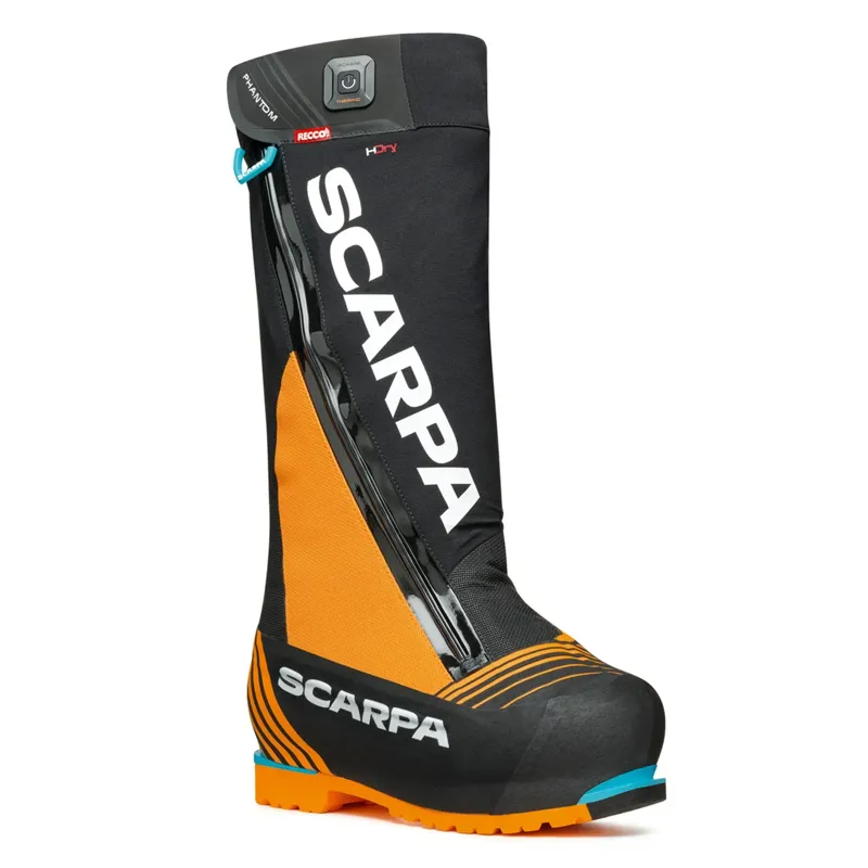 Scarpa Mens Phantom 8000 HD Boot - Thermic Black-Bright Orange-7