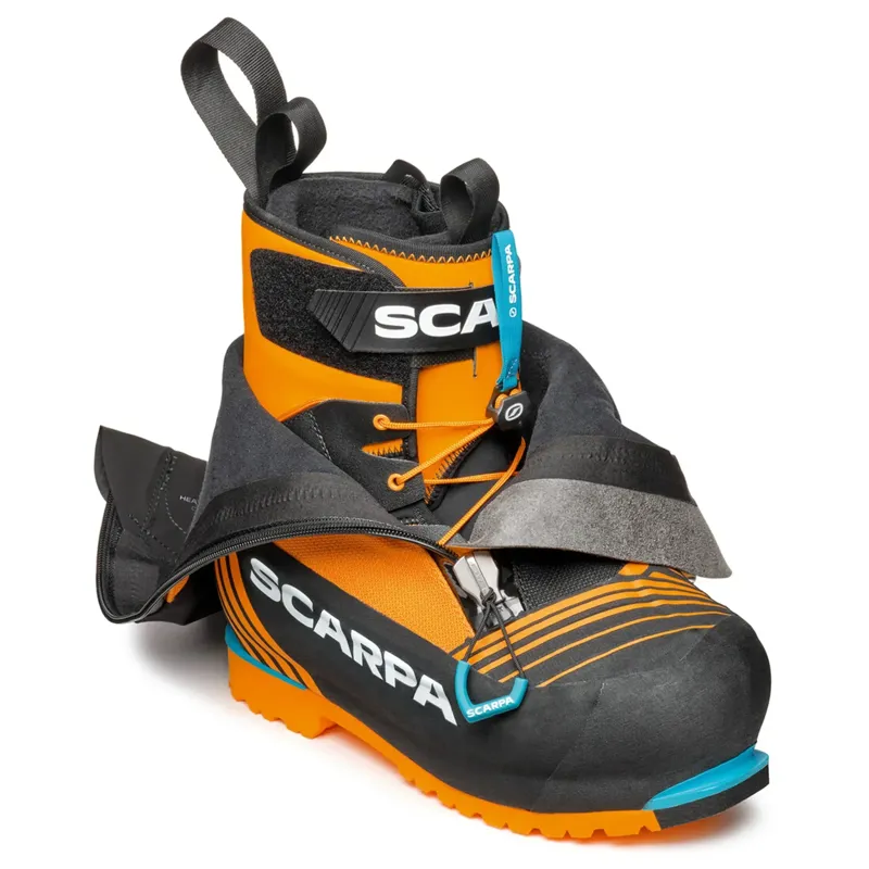 Scarpa Mens Phantom 8000 HD Boot - Thermic Black-Bright Orange-8