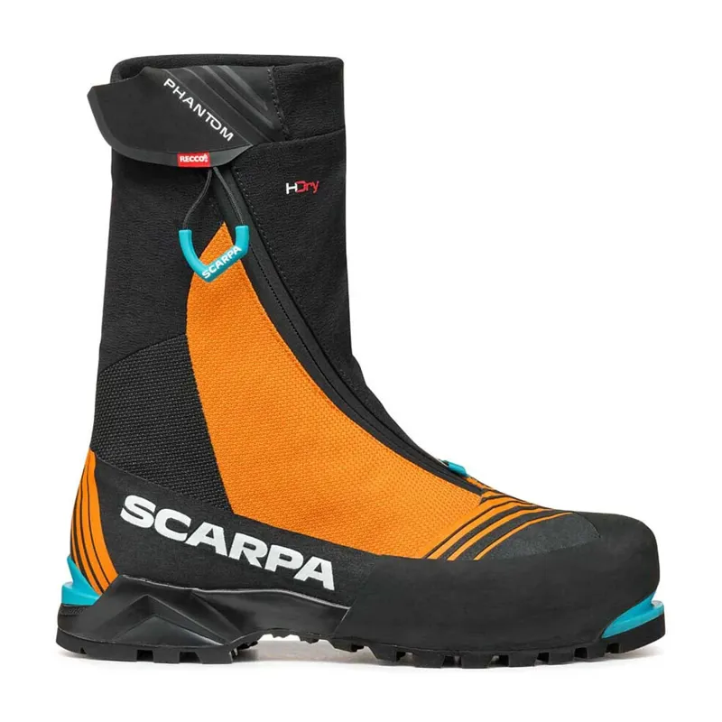 Scarpa Mens Phantom Tech HD Boots - Black-Bright Orange-1