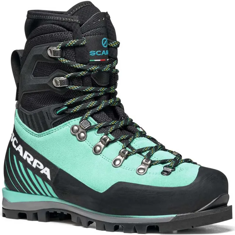Scarpa Womens Mont Blanc Pro GTX Boots - Green Blue