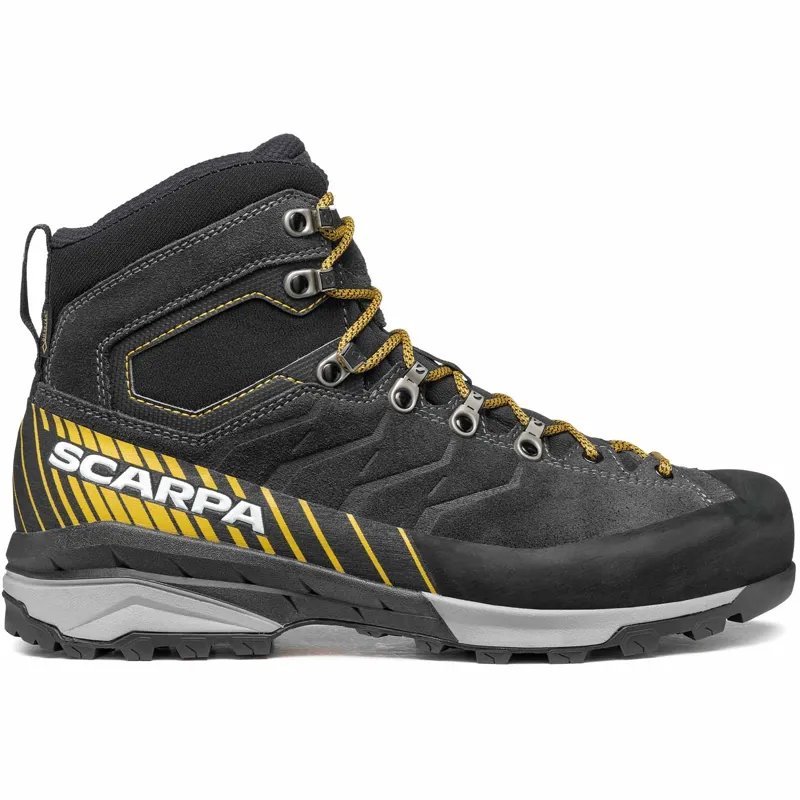 Scarpa Mens Mescalito Trek GTX Boots - Dark Anthracite-Mustard-1