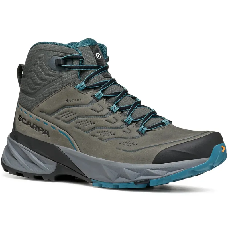 Scarpa Mens Rush 2 Pro Mid GTX Boots - Titanium-Ocean