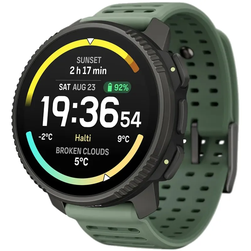Suunto Vertical 2 Sports Watch - Titanium - Sage Green