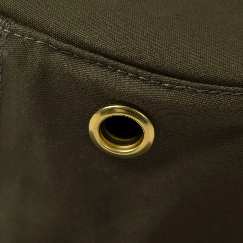 Tilley TWC7 Outback Waxed Hat - Green-British Tan-5