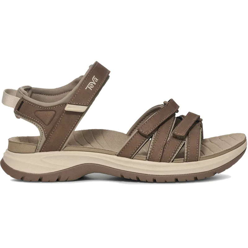 Teva Womens Tirra Sport Leather Sandals - Caribou-1