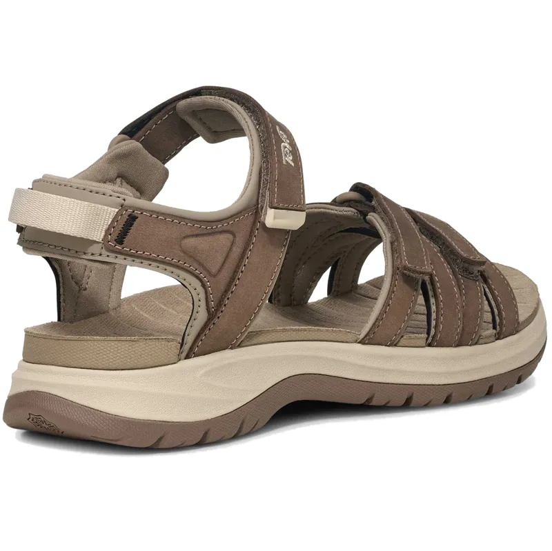 Teva Womens Tirra Sport Leather Sandals - Caribou-2