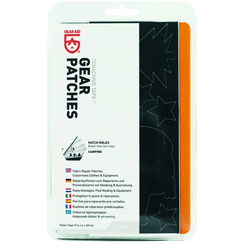 Gear Aid Tenacious Tape Gear Patches - 20 Black Camper-1