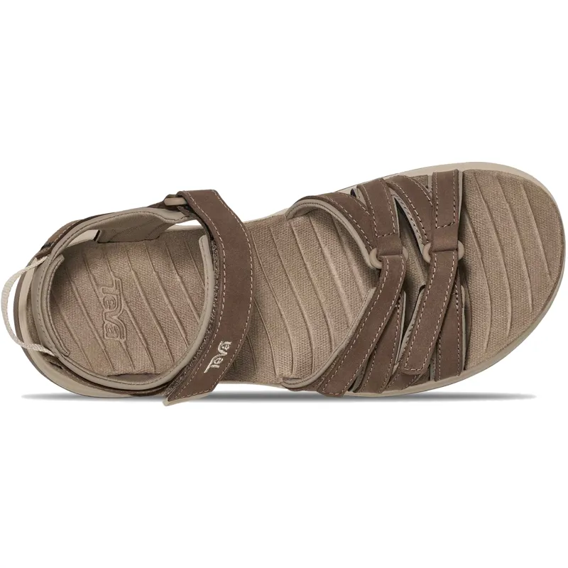 Teva Womens Tirra Sport Leather Sandals - Caribou-4