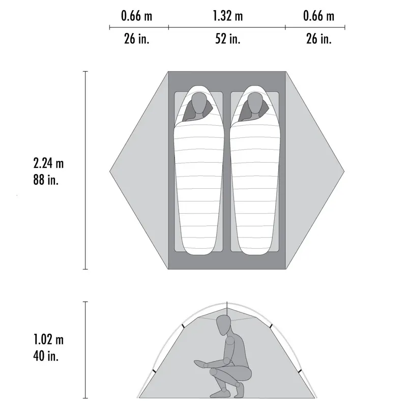 MSR Hubba Hubba LT 2P Tent-1