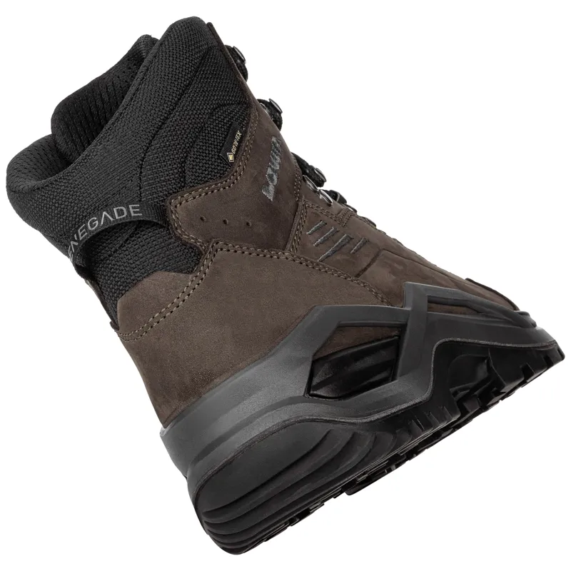 Lowa Mens Renegade Evo GTX Mid Boots - Dark Brown-Black-3