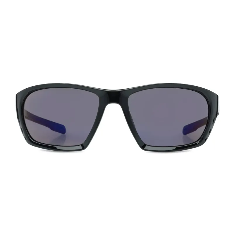 BLOC Derby Sunglasses - Shiny Black-Blue Mirror-1