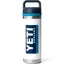 YETI Rambler 18oz Bottle with Chug Cap - White-Blue