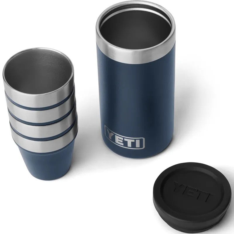 YETI Rambler Shot Glasses with Case - Navy-5