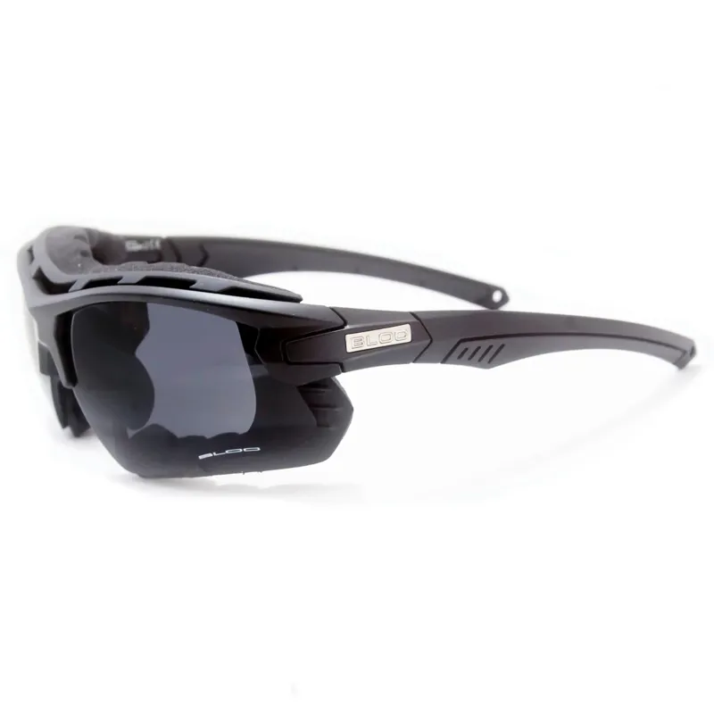 BLOC Titan Glacier Sunglasses - Black-Grey Cat4