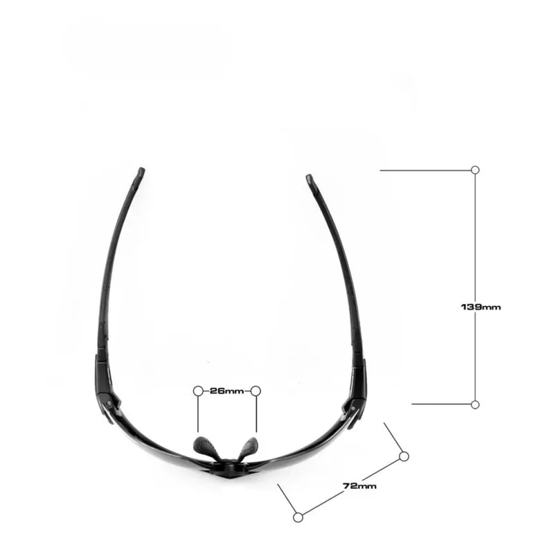 BLOC Titan Sunglasses - Black-Blue Mirror-1