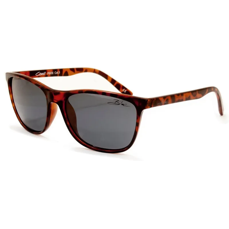BLOC Coast Sunglasses - Brown Tortoiseshell-Polarised Grey