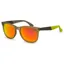 BLOC Fiji Sunglasses - Crysal Green-Red Mirror