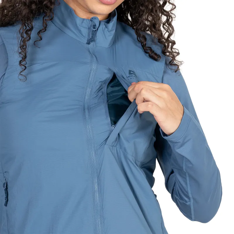 Mountain Equipment Womens Intra Light Vest - Stellar Blue-10