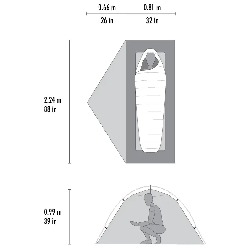 MSR Hubba Hubba LT 1P Tent-1