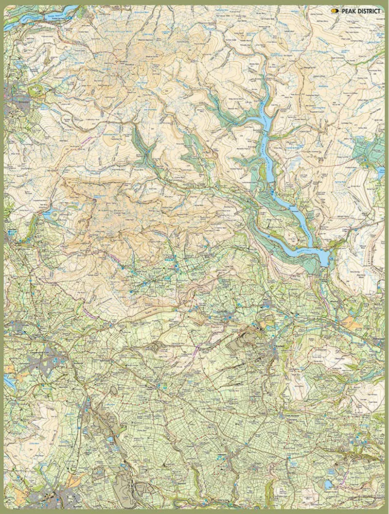 Harveys Peak District Mazzle Jigsaw Puzzle-2