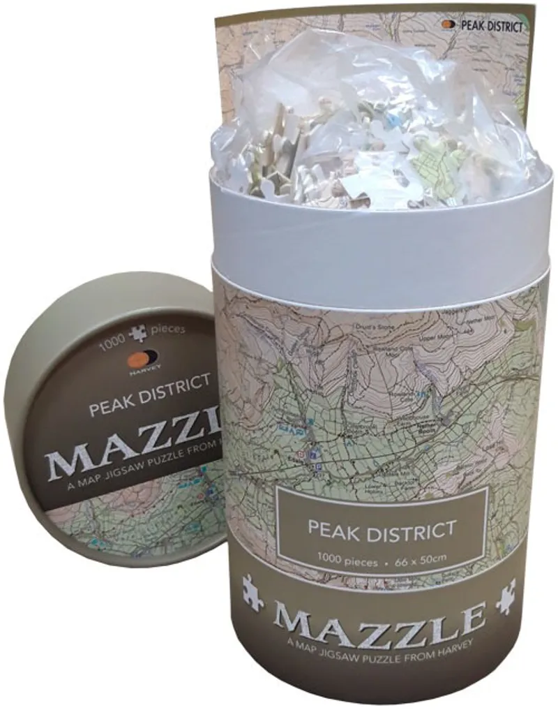 Harveys Peak District Mazzle Jigsaw Puzzle-1