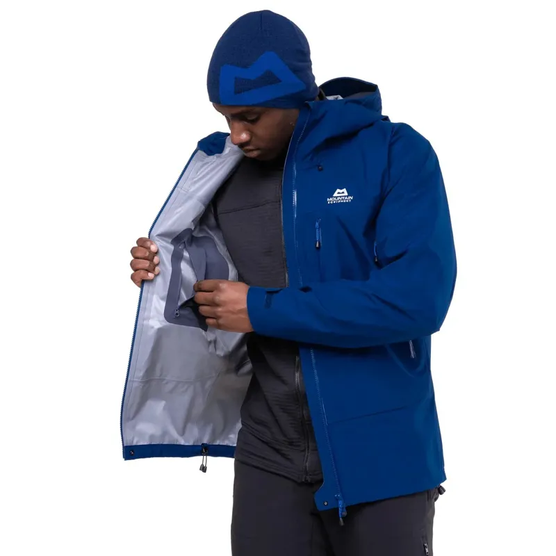 Mountain Equipment Mens Makalu Jacket - Admiral Blue-7