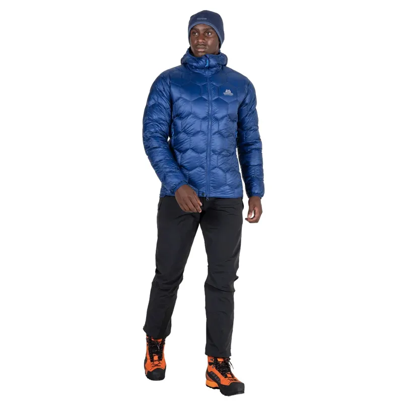 Mountain Equipment Mens Xenith Hooded Jacket - Admiral Blue-1