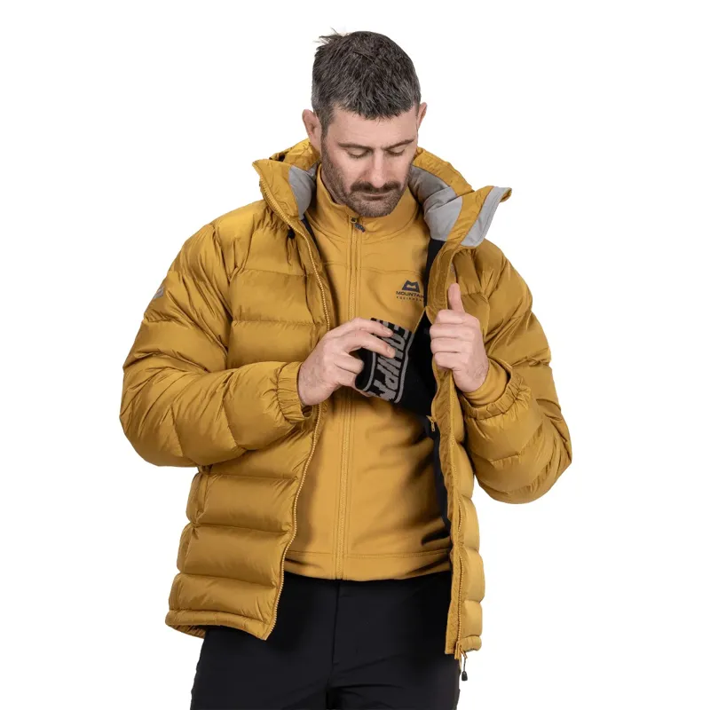 Mountain Equipment Mens Lightline Jacket - Mustard-6