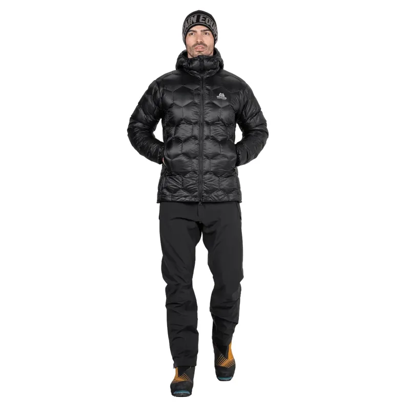 Mountain Equipment Mens Xenith Hooded Jacket - Black-1