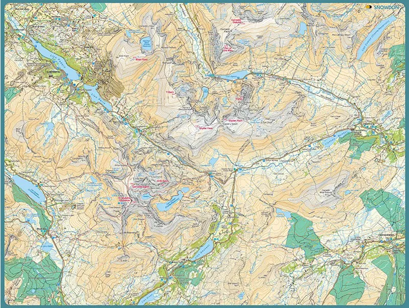 Harveys Snowdon Mazzle Jigsaw Puzzle-2