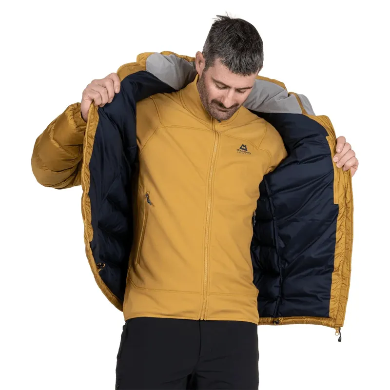 Mountain Equipment Mens Lightline Jacket - Mustard-5