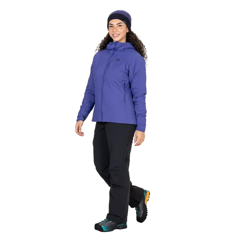 Mountain Equipment Womens Intra Light Hooded Jacket - Clematis-3