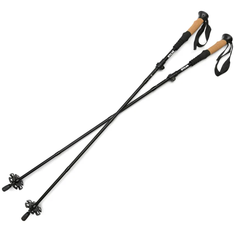 SILVA Trekking Aluminium Z-Fold Poles - Pair