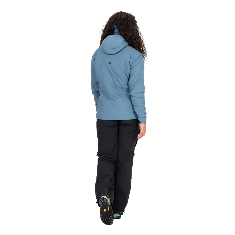 Mountain Equipment Womens Intra Light Hooded Jacket - Stellar Blue-5