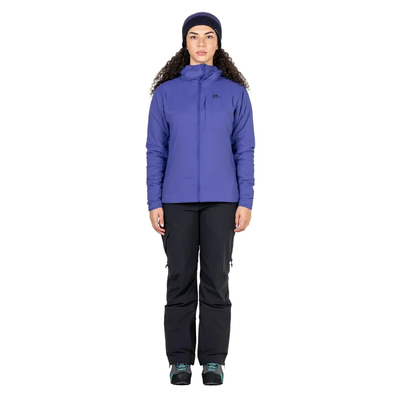 Mountain Equipment Womens Intra Light Hooded Jacket - Clematis-1