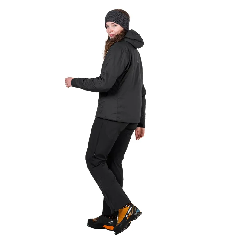 Mountain Equipment Womens Intra Light Hooded Jacket - Black-6