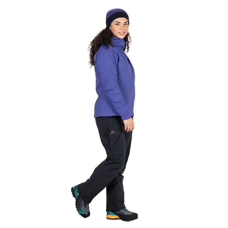 Mountain Equipment Womens Intra Light Hooded Jacket - Clematis-4