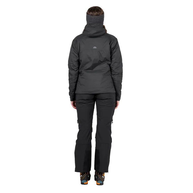 Mountain Equipment Womens Intra Light Hooded Jacket - Black-7