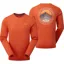 Rab Mens Basecamp 3 Peaks Long Sleeved Tee - Red Clay